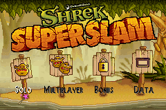 Shrek - Superslam — écran titre