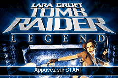 Tomb Raider - Legend — écran titre