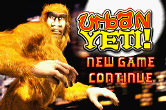 Urban Yeti — écran titre