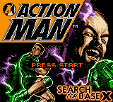 Action Man - Search For Base X — écran titre