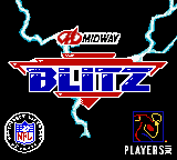 Nfl Blitz — écran titre