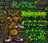 Rats! — écran titre