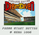 J. League Soccer Dream Eleven — écran titre