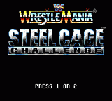 Wwf Wrestlemania Steel Cage Challenge — écran titre
