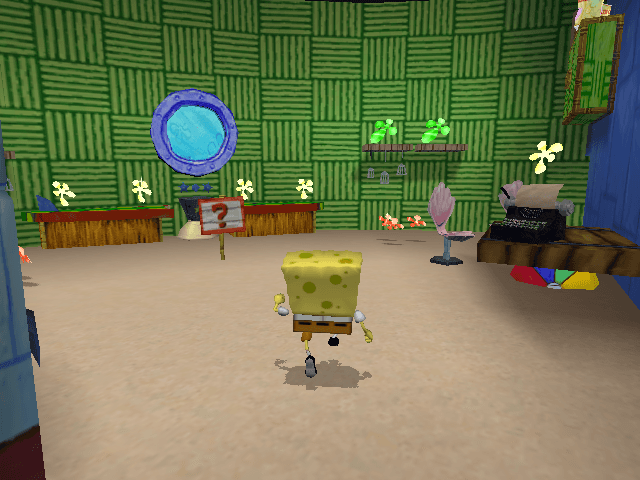 2 Games In 1 - The Spongebob Squarepants Movie / Battle For Bikini Bottom — screenshot