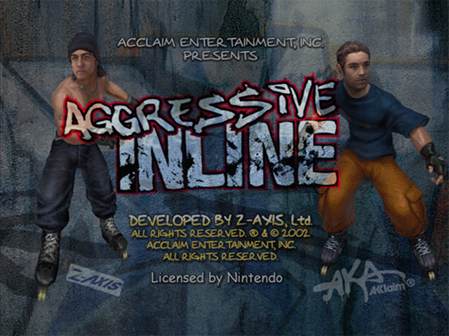 Aggressive Inline - Featuring Taig Khris — écran titre