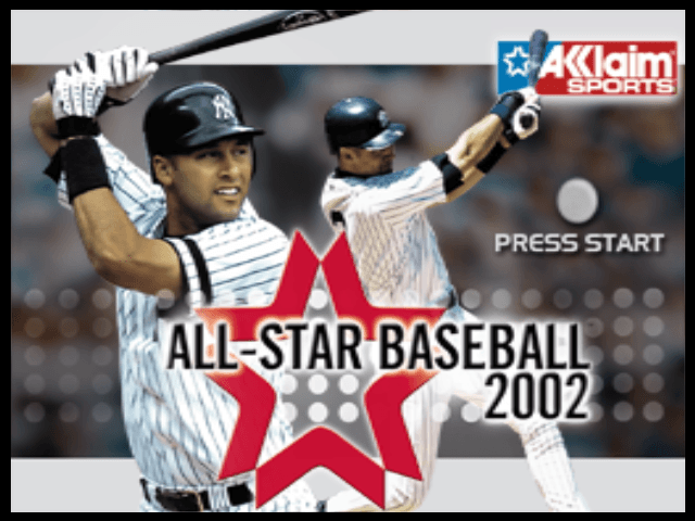 All-Star Baseball 2002 — écran titre