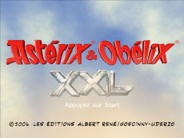 Astérix And Obélix XXL — écran titre