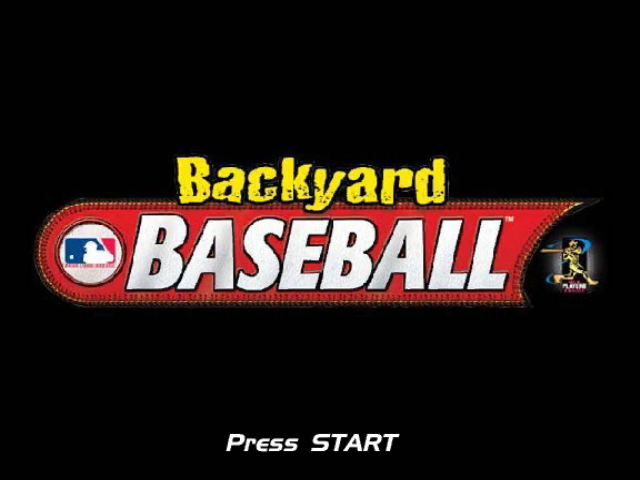 Backyard Baseball — écran titre