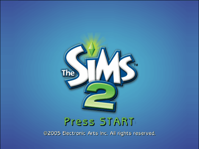 Sims 2, The — écran titre