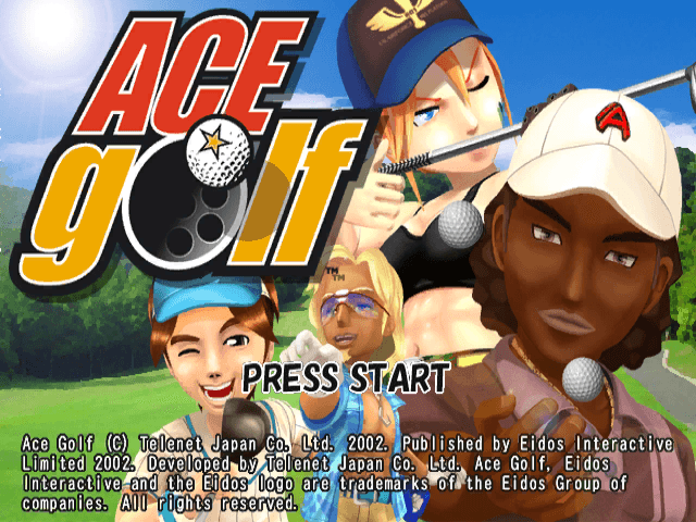 Ace Golf — écran titre
