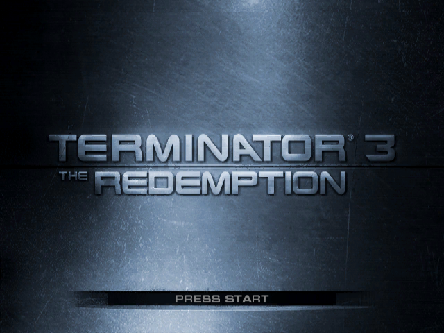 Terminator 3 - The Redemption — écran titre