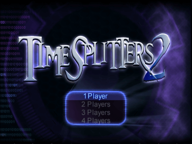 Timesplitters 2 — écran titre