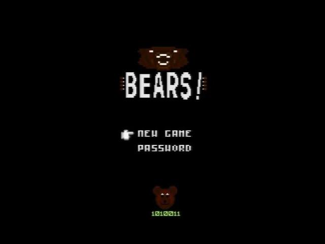 Bears! — écran titre