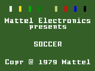 Nasl Soccer — écran titre