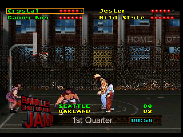 Barkley Shut Up and Jam — screenshot