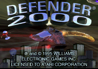 Defender 2000 — écran titre