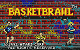 Basketbrawl — écran titre