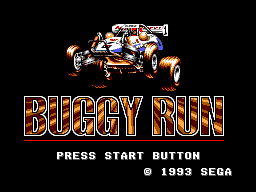 Buggy Run — écran titre