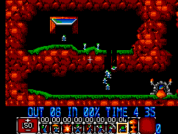 Lemmings — screenshot