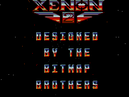 Xenon 2 - Megablast — écran titre