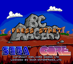 Bc Racers — écran titre