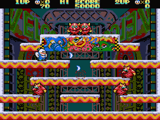 Snow Bros. Nick And Tom — screenshot