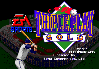 Triple Play Gold — écran titre