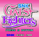 Snk Gals Fighters — écran titre