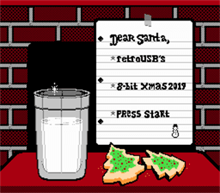 8-BIT XMAS 2019 — écran titre