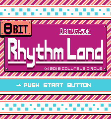 8BIT Rhythm Land — écran titre