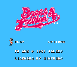 Bases Loaded 4 — écran titre