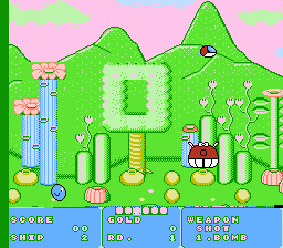 Fantasy Zone — screenshot