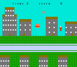 Hamburgers En Route to Switzerland — screenshot