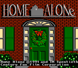 Home Alone — écran titre