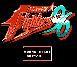 King Of Fighters 96, The — écran titre