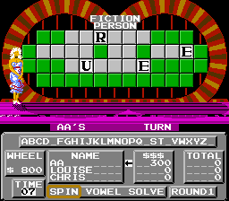 Wheel Of Fortune - Junior Edition — screenshot