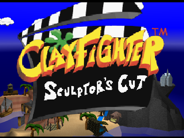 Clay Fighter - Sculptor's Cut — écran titre
