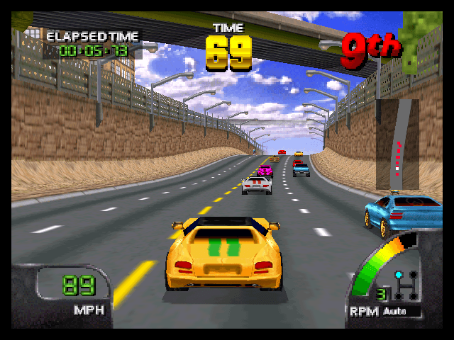 Cruis'n World — screenshot