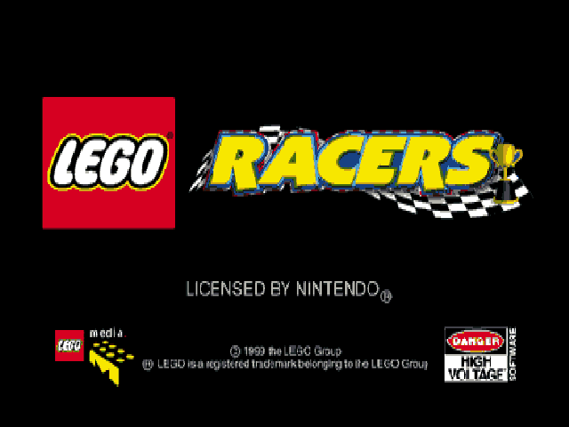 Lego Racers — écran titre