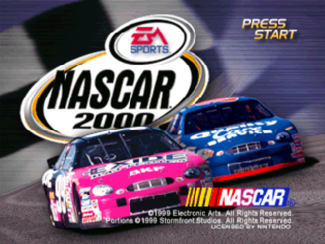Nascar 2000 — écran titre