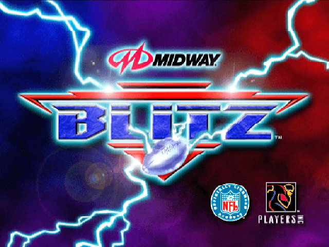 Nfl Blitz — écran titre