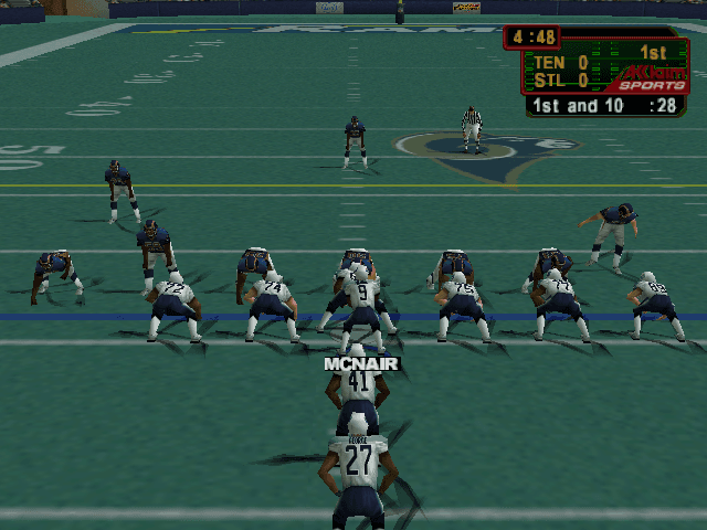 NFL QB Club 2001 — screenshot