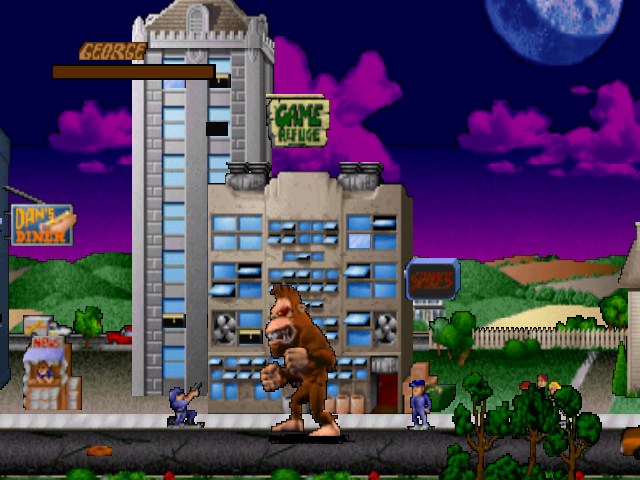 Rampage - World Tour — screenshot