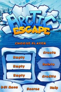 Arctic Escape — écran titre