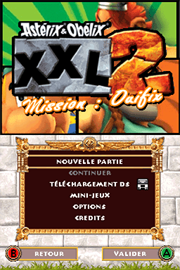Asterix And Obelix Xxl 2 - Mission Wifix — écran titre