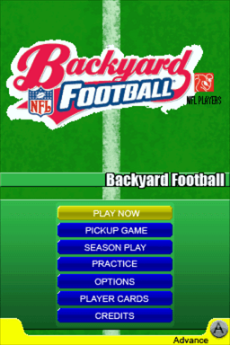 Backyard Football — écran titre