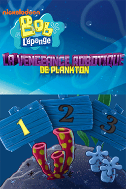Spongebob Squarepants - Plankton's Robotic Revenge — écran titre