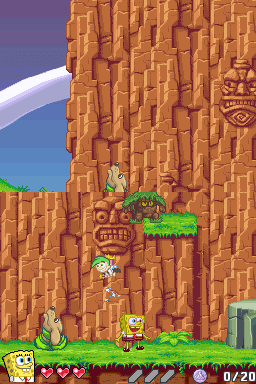 Spongebob And Friends - Battle For Volcano Island — screenshot