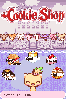Cookie Shop - Create Your Dream Shop — écran titre